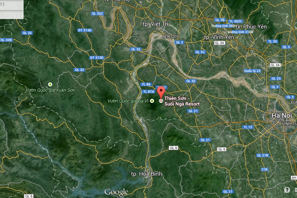 Thiên Sơn - Suối Ngà_Quy hoạch chi tiết tỷ lệ 1/2000 Khu Liên hợp du lịch sinh thái, văn hóa và thể thao